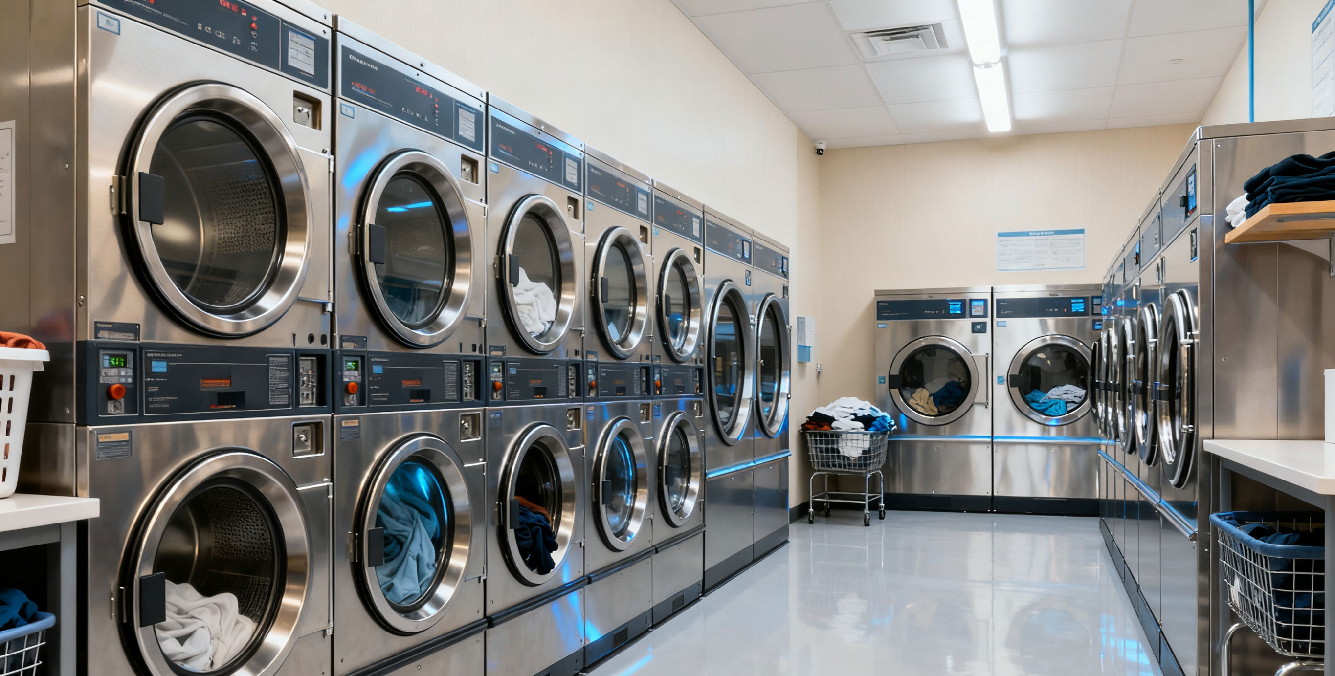 为压力不再，，医院洗衣机轻松应对大宗床单处理